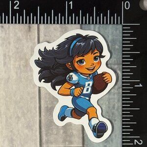 🌀10/$10🌀 Adorable Football Gameday Reusable Waterproof Vinyl Sticker Decal